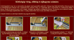 Desktop Screenshot of kotozogep.szizaltrend.hu